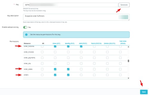 Generate & Configure the API Key
