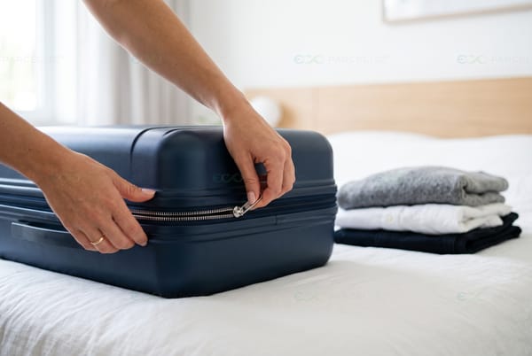 How to prepare and send a suitcase abroad?