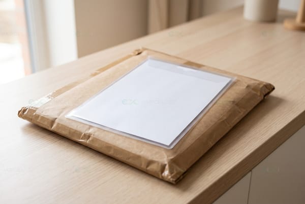 What information goes on a customs declaration?