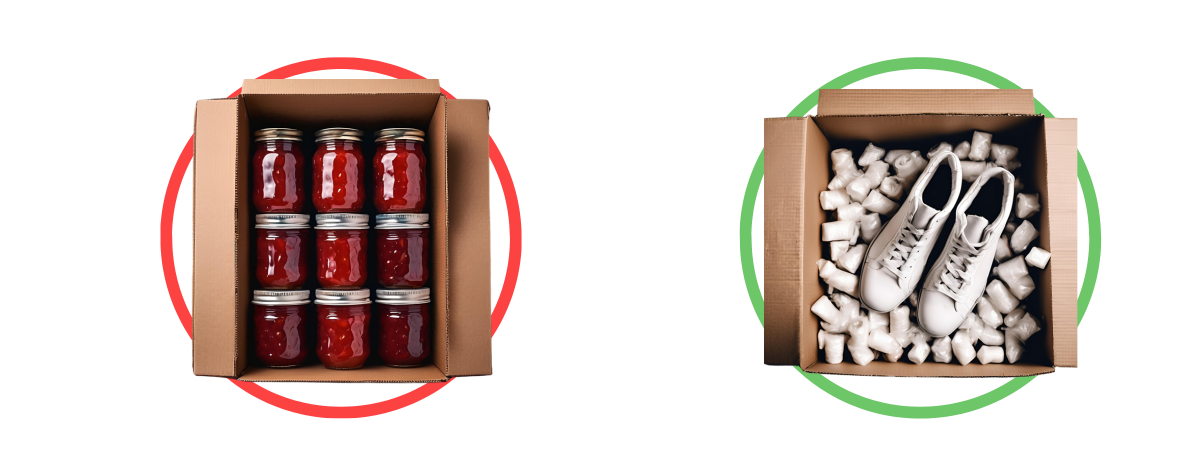 Packing items securely