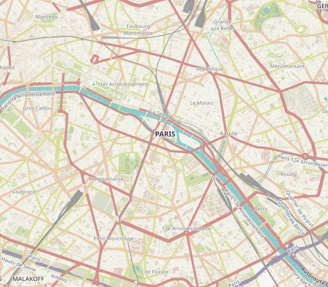 Enviar un paquete a Paris