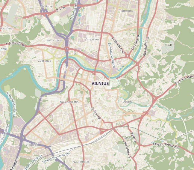Enviar un paquete a Vilnius